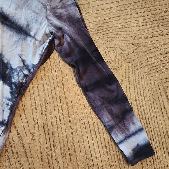 Tie Dye size S hooded top back slit Balance Collection - Picture 3 of 9